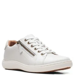Fashion & Street*Clarks Women's , Nalle Lace Sneaker White