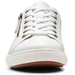 Fashion & Street*Clarks Women's , Nalle Lace Sneaker White