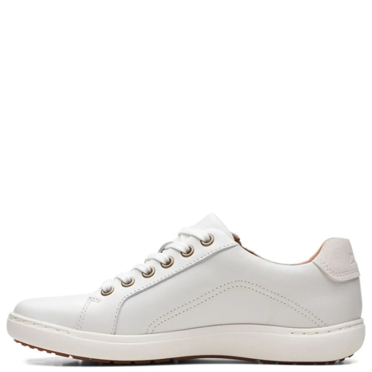 Fashion & Street*Clarks Women's , Nalle Lace Sneaker White