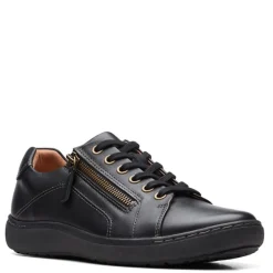 Fashion & Street*Clarks Women's , Nalle Lace Sneaker Black Solid