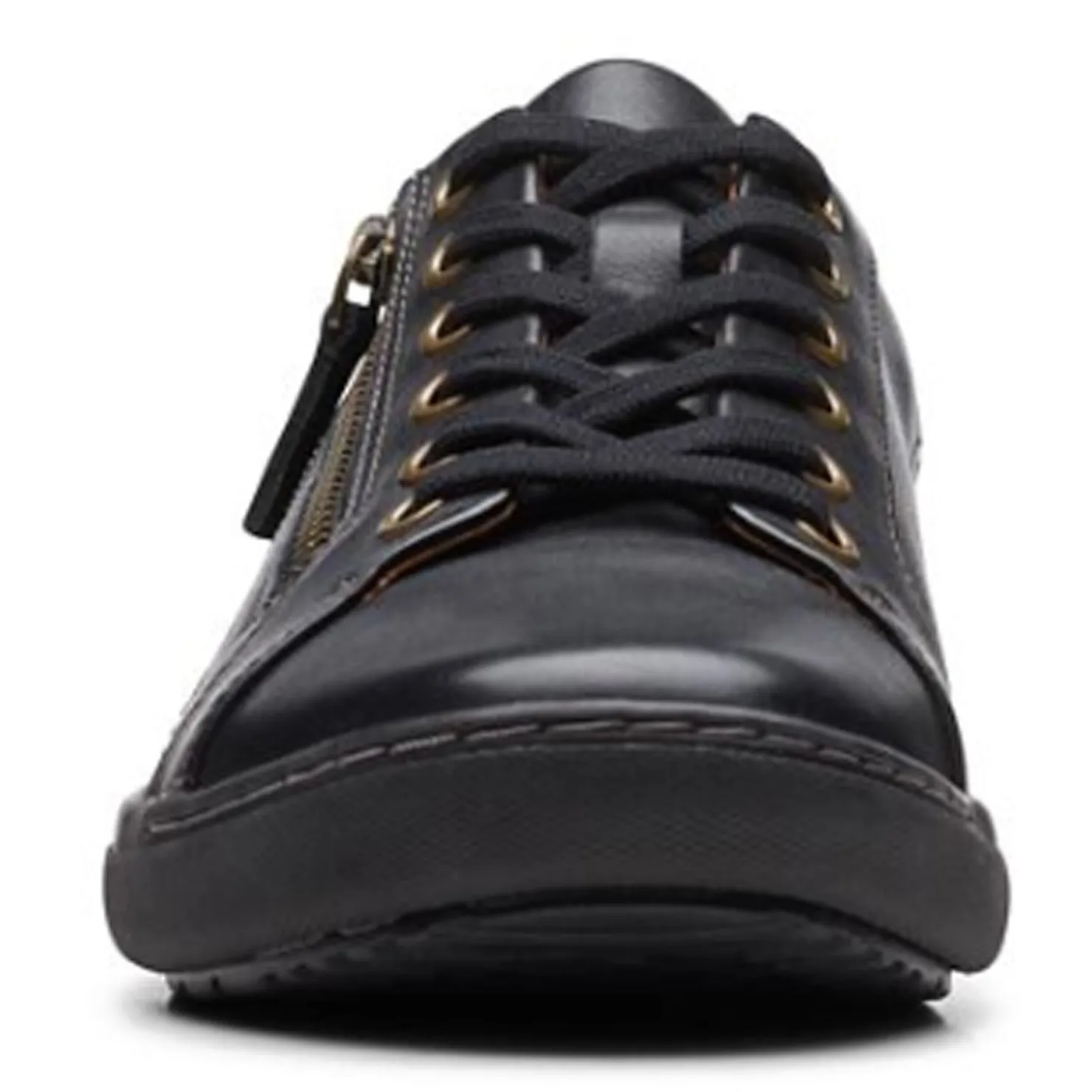 Fashion & Street*Clarks Women's , Nalle Lace Sneaker Black Solid