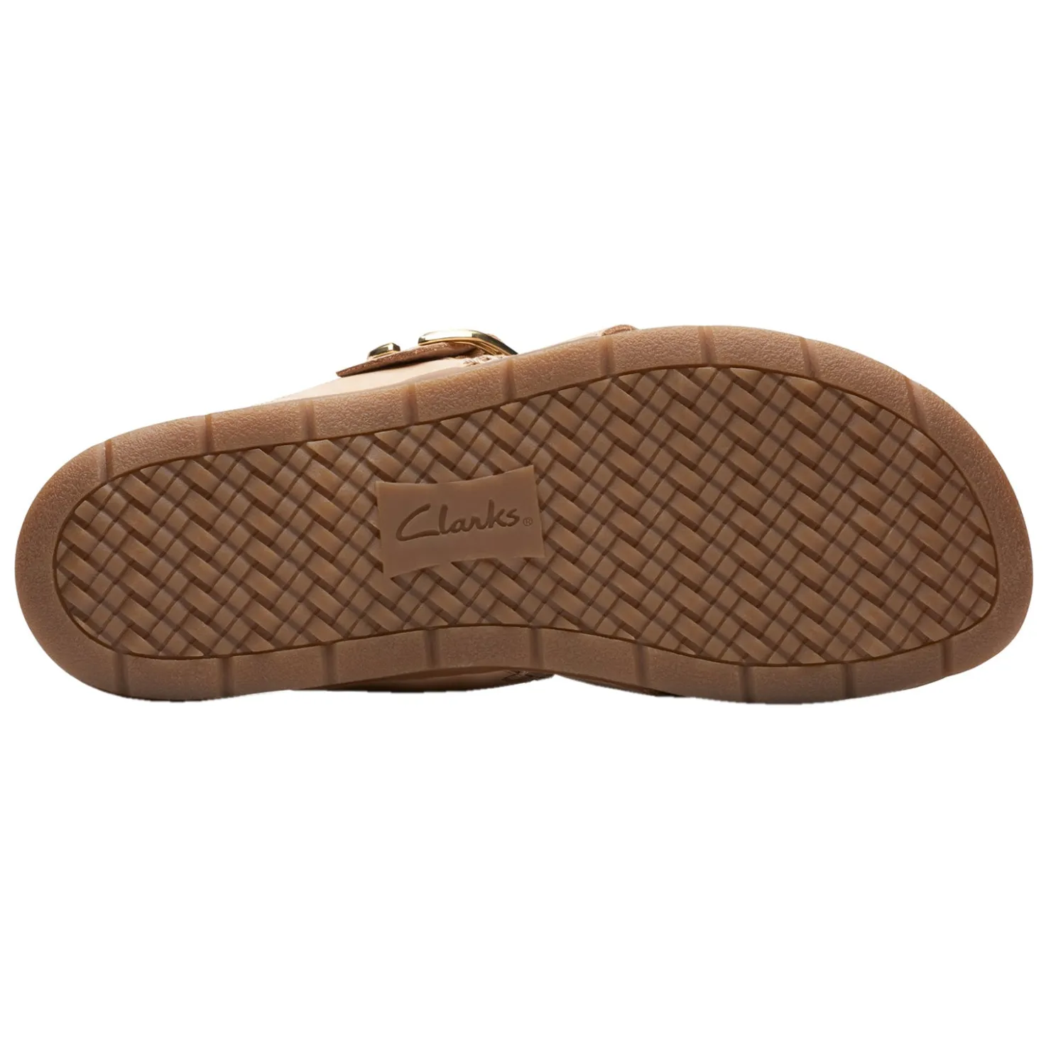 Footbed Sandals*Clarks Women's , Reileigh Park Sandal Beige