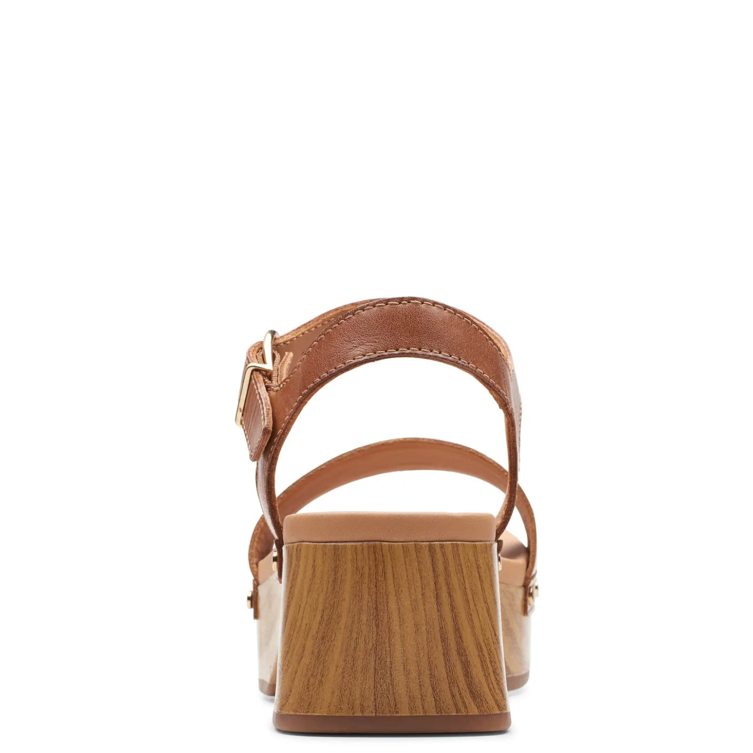 Heeled Sandals*Clarks Women's , Sivanne Bay Sandal Tan Interest Leather