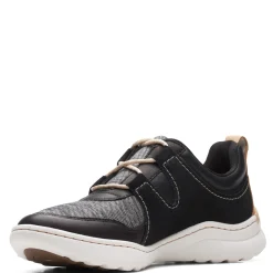 Fashion & Street*Clarks Women's , Teagan Lace Sneaker Black