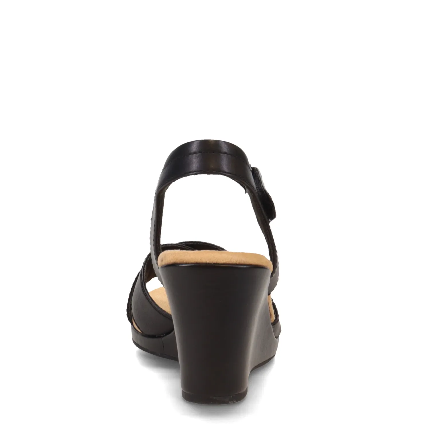 Wedges*Clarks Women's , Tulip Gem Sandal Black