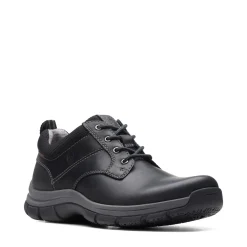 Oxfords*Clarks Women's , Walpath Low Lace-Up Black