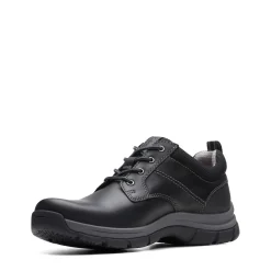Oxfords*Clarks Women's , Walpath Low Lace-Up Black