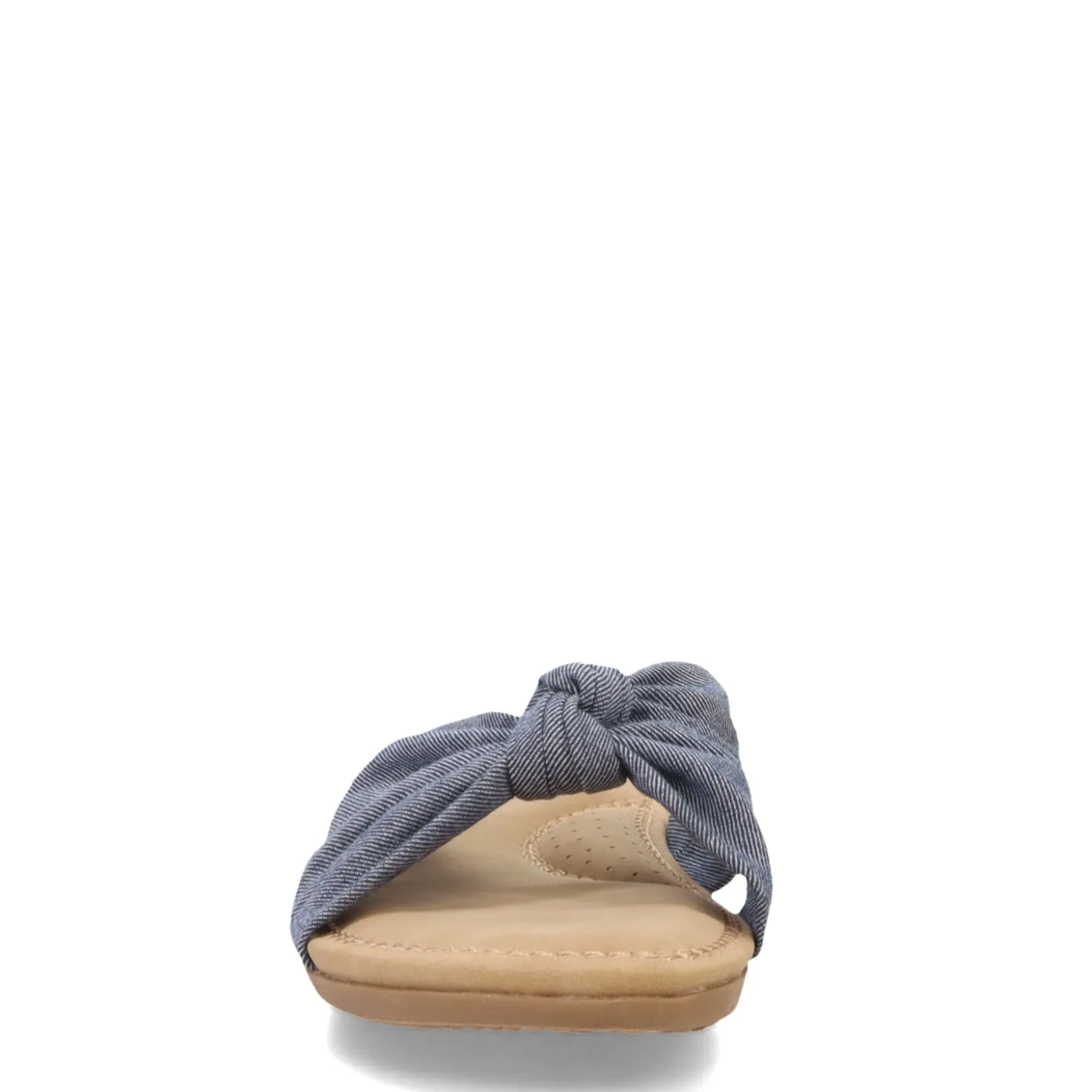 Footbed Sandals*Cliffs by White Mountain Women's , Favorite Sandal Denim Blue