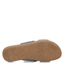 Footbed Sandals*Cliffs by White Mountain Women's , Favorite Sandal Denim Blue