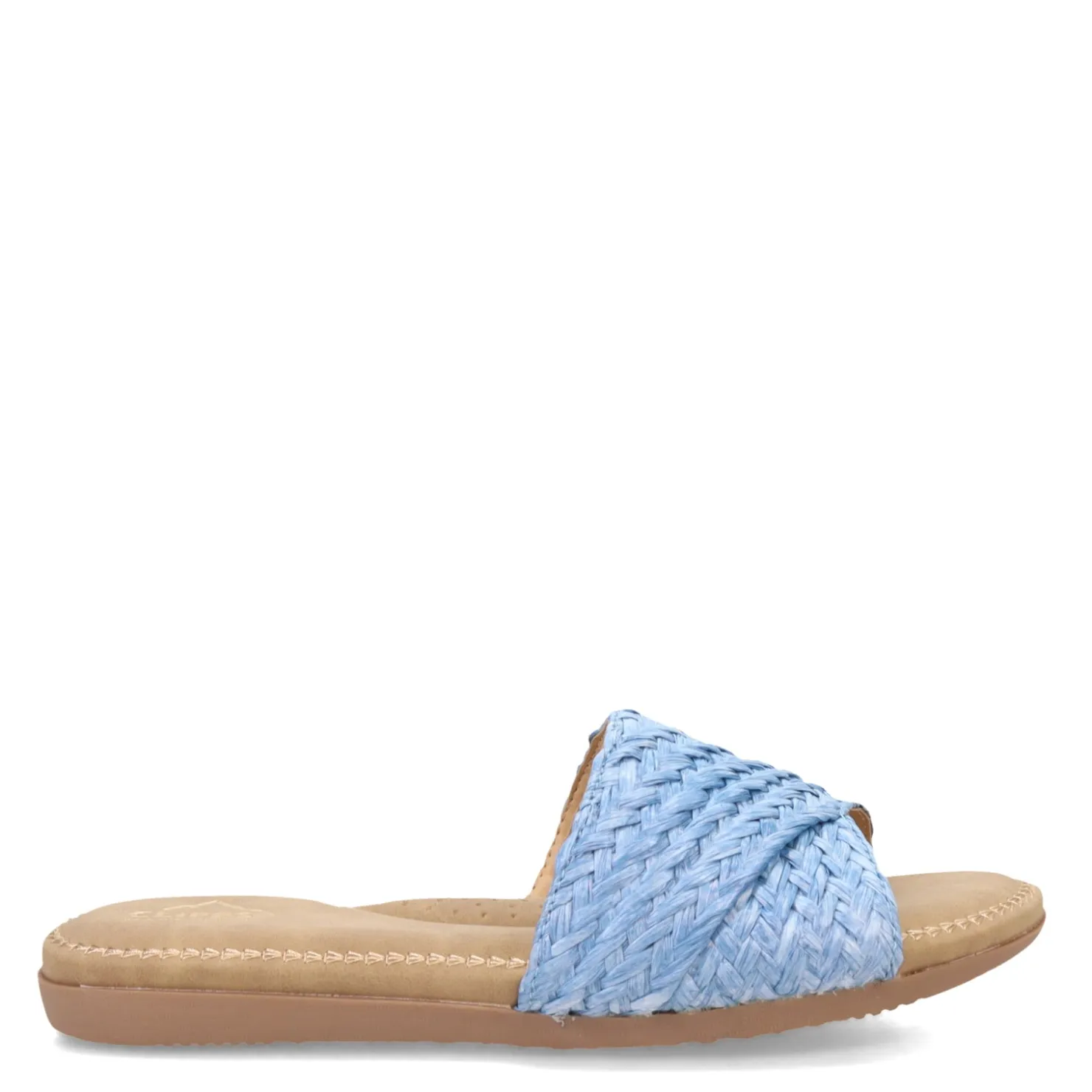 Footbed Sandals*Cliffs by White Mountain Women's , Flawless Sandal Blue