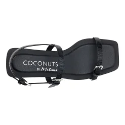 Heeled Sandals*Matisse Women's Coconuts By , Maya Sandal Black Lizard