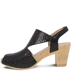 Heeled Sandals*Dansko Women's , Teagan Sandal Black