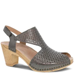 Heeled Sandals*Dansko Women's , Teagan Sandal Gunmetal