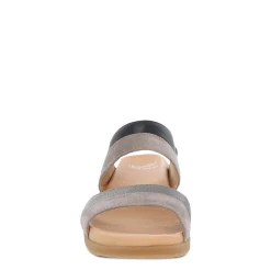 Heeled Sandals*Dansko Women's , Theresa Sandal Black Multi Leather