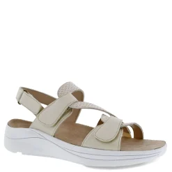 Footbed Sandals*Drew Shoes Women's Drew, Serenity Sandal Cream
