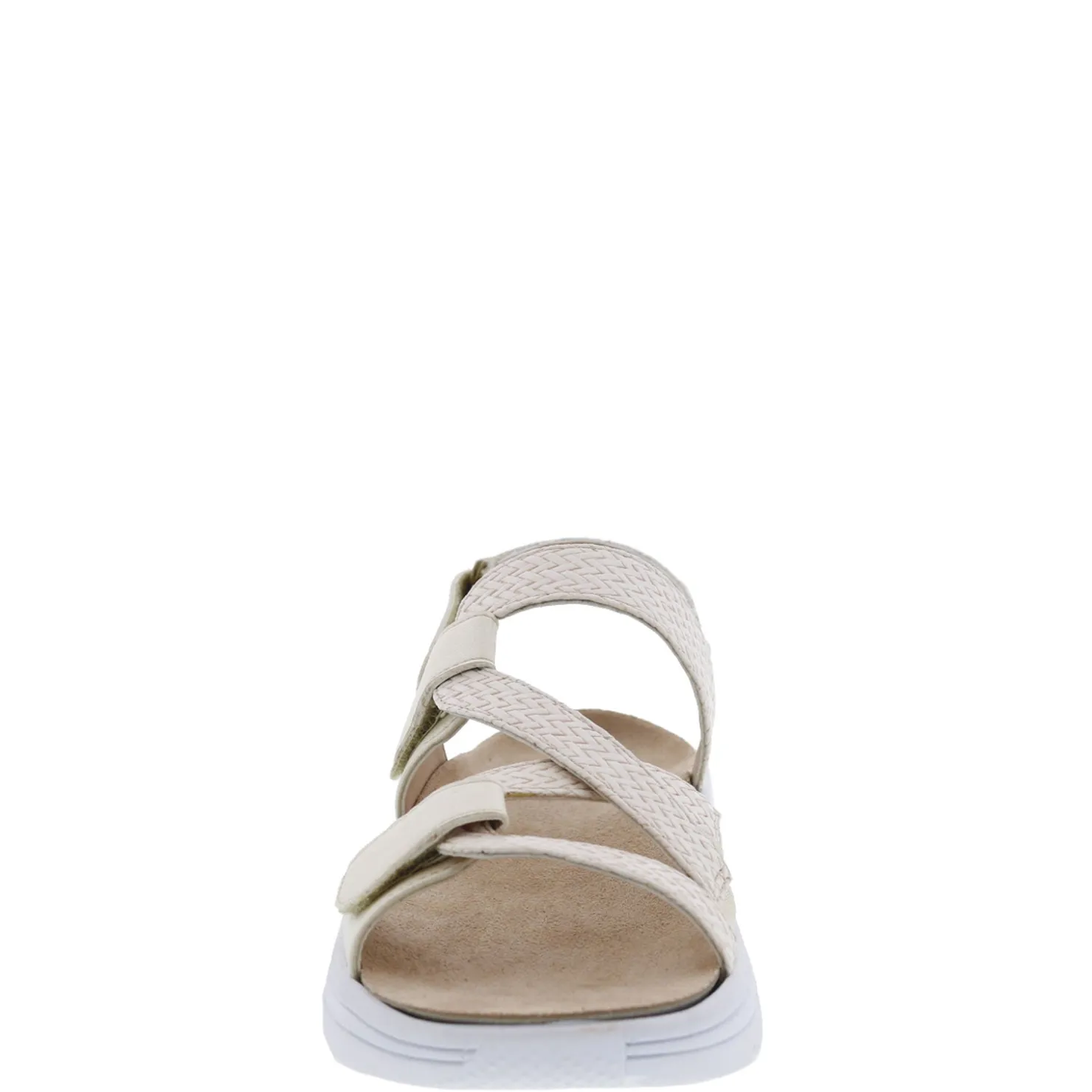 Footbed Sandals*Drew Shoes Women's Drew, Serenity Sandal Cream