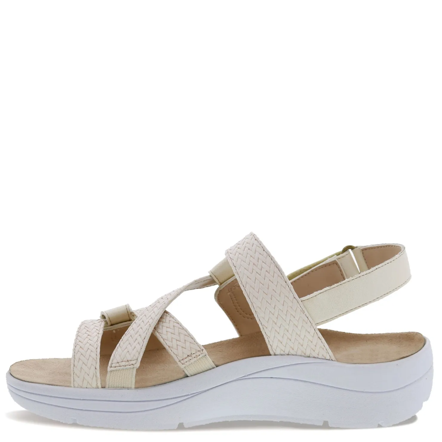 Footbed Sandals*Drew Shoes Women's Drew, Serenity Sandal Cream