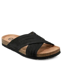 Footbed Sandals*Earth Women's , Atlas Sandal Black/Black