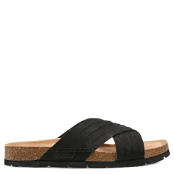 Footbed Sandals*Earth Women's , Atlas Sandal Black/Black