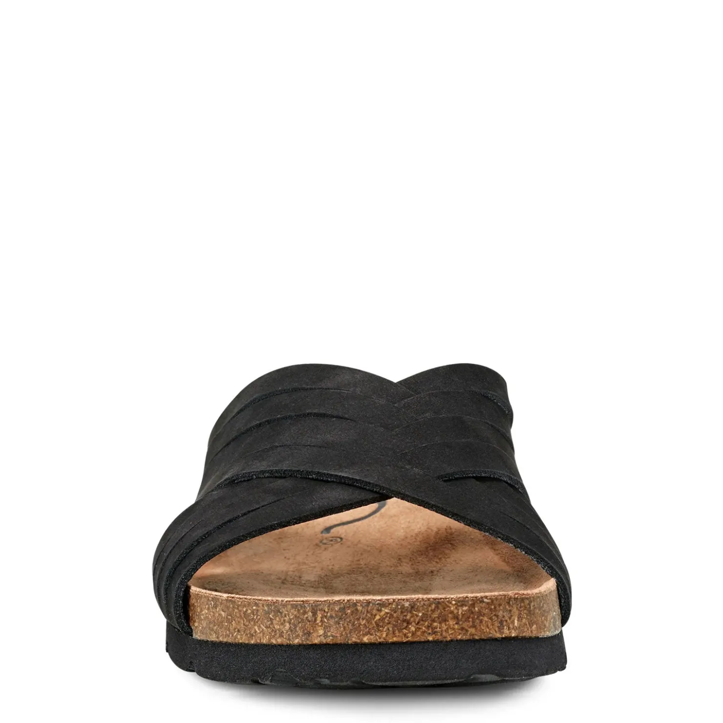 Footbed Sandals*Earth Women's , Atlas Sandal Black/Black