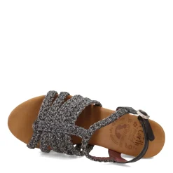 Wedges*Blowfish Malibu Women's 4Earth By , Palermo Sandal Black