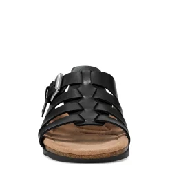Footbed Sandals*Earth Women's , Eresa Sandal Black