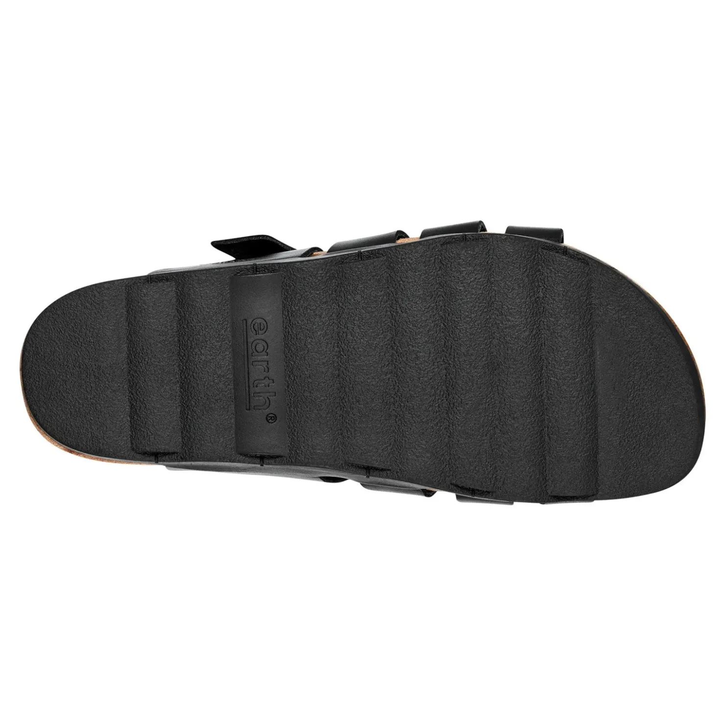 Footbed Sandals*Earth Women's , Eresa Sandal Black