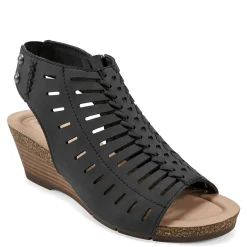 Footbed Sandals*Earth Women's , Hana 3 Sandal Black