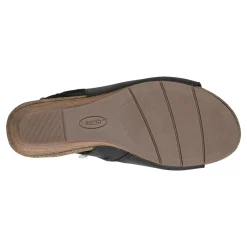Footbed Sandals*Earth Women's , Hana 3 Sandal Black