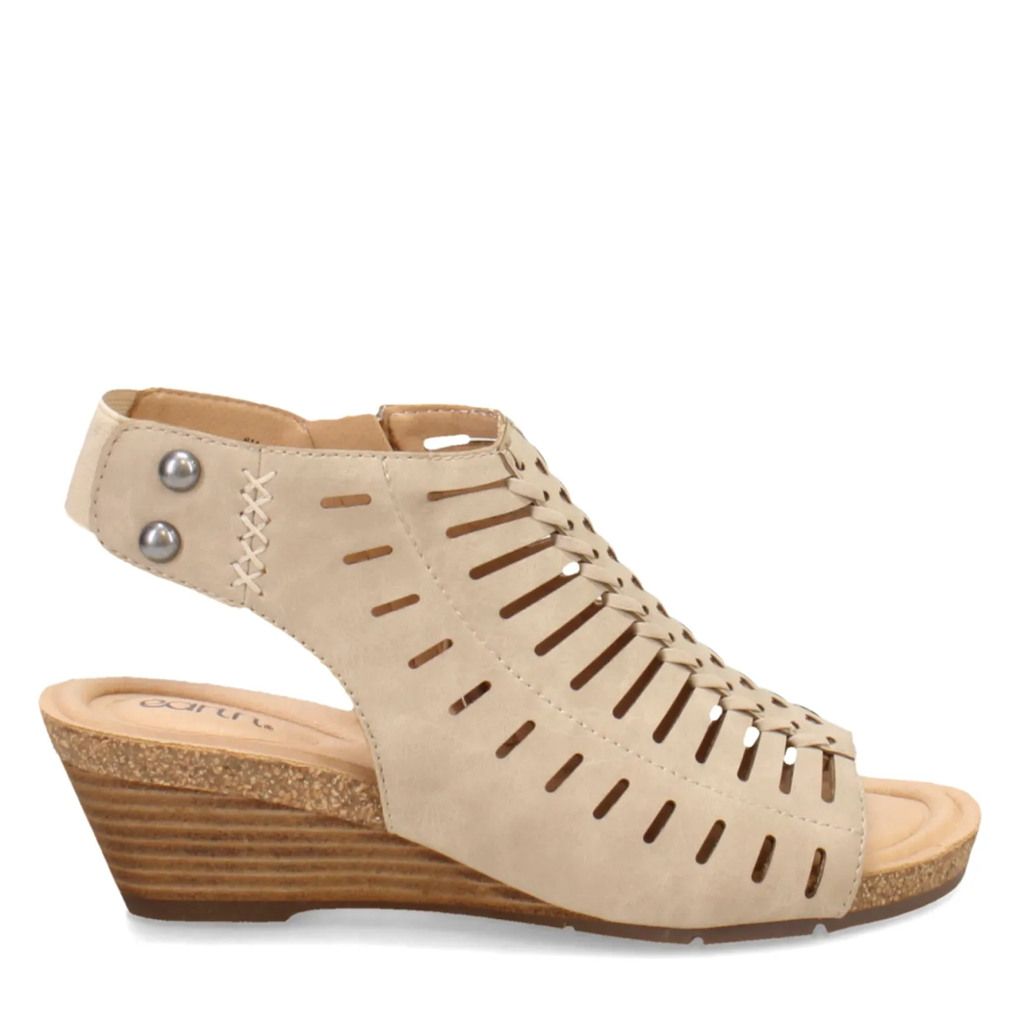Wedges*Earth Women's , Hana 3 Sandal Light Sand