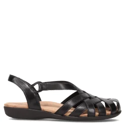 Footbed Sandals*Earth Origins Women's , Berri Sandal Black