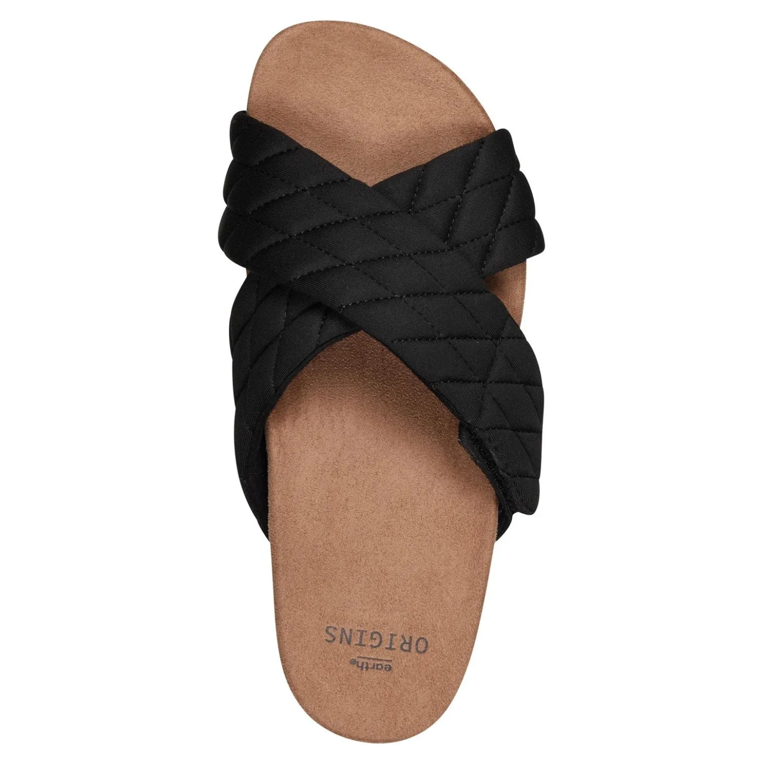 Footbed Sandals*Earth Origins Women's , Oceana Sandal Black