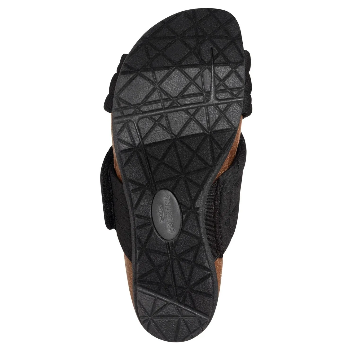 Footbed Sandals*Earth Origins Women's , Oceana Sandal Black