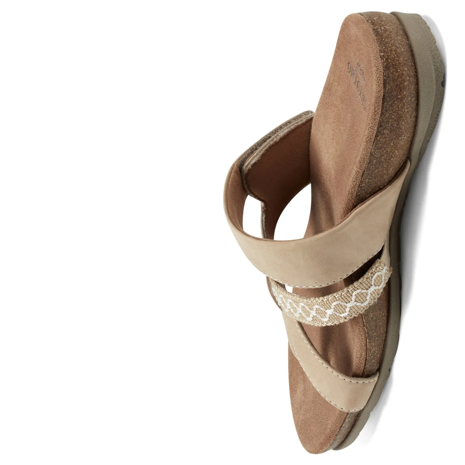 Footbed Sandals*Earth Origins Women's , Ossi Sandal Wheat