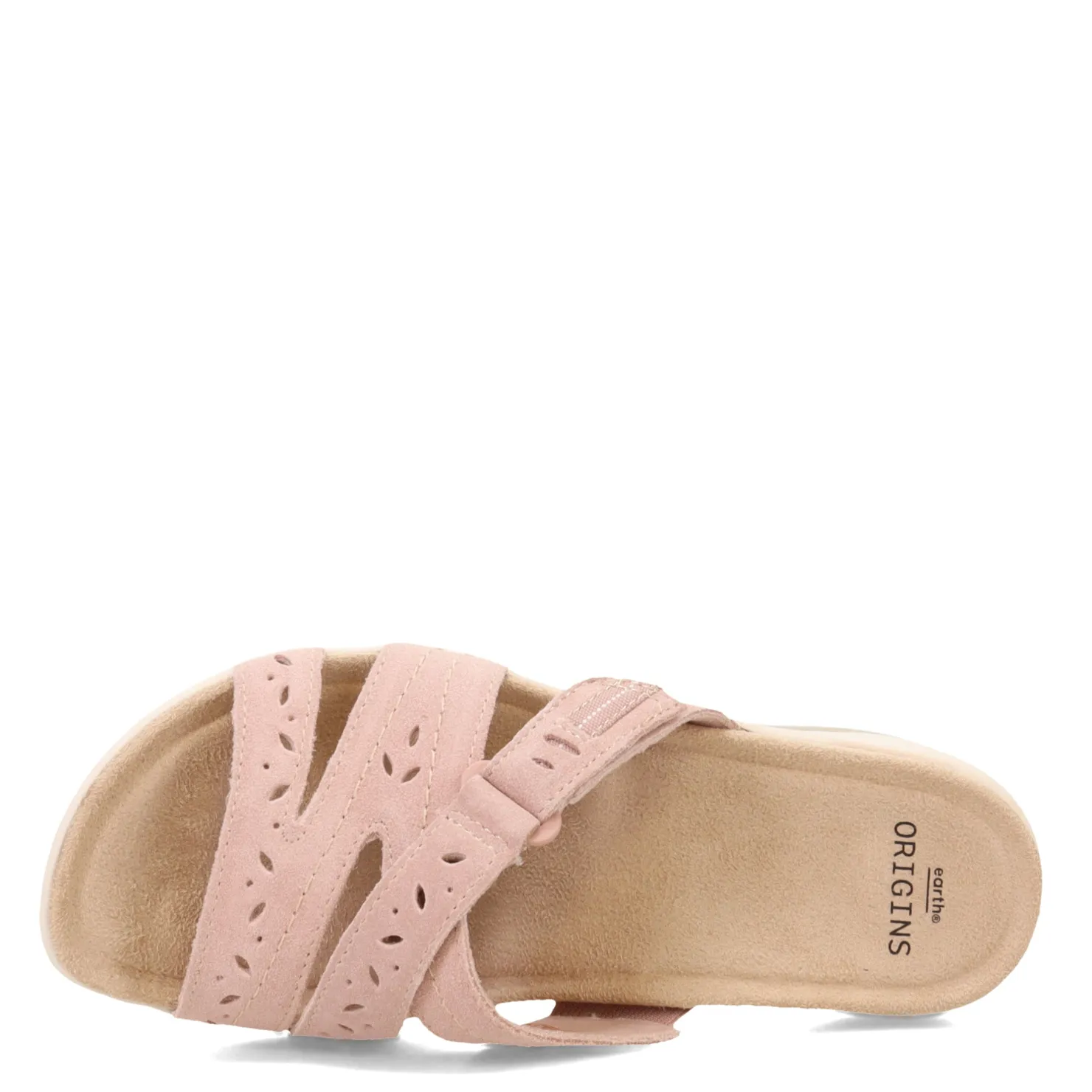 Footbed Sandals*Earth Origins Women's , Savoy Shantel Sandal Dusty Pink Rose
