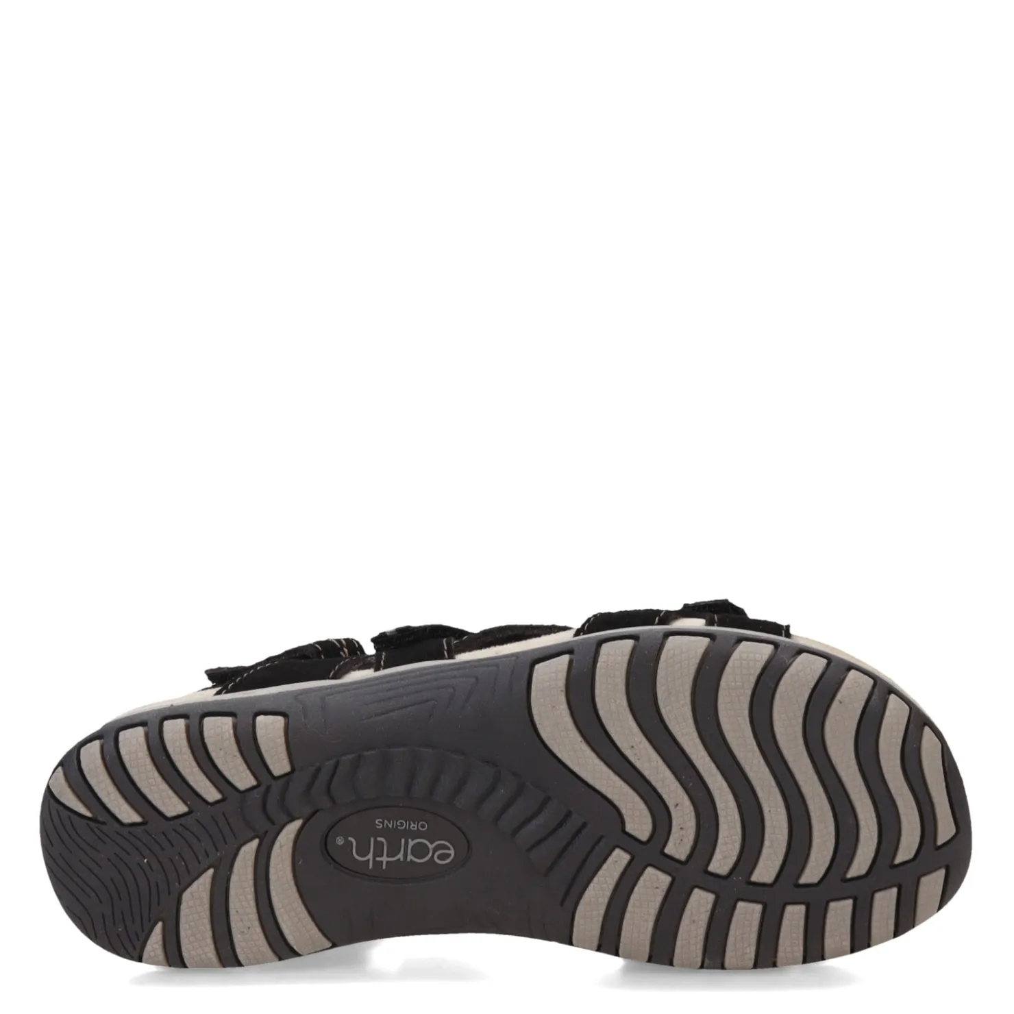 Footbed Sandals*Earth Origins Women's , Sophie Sandal Black Suede