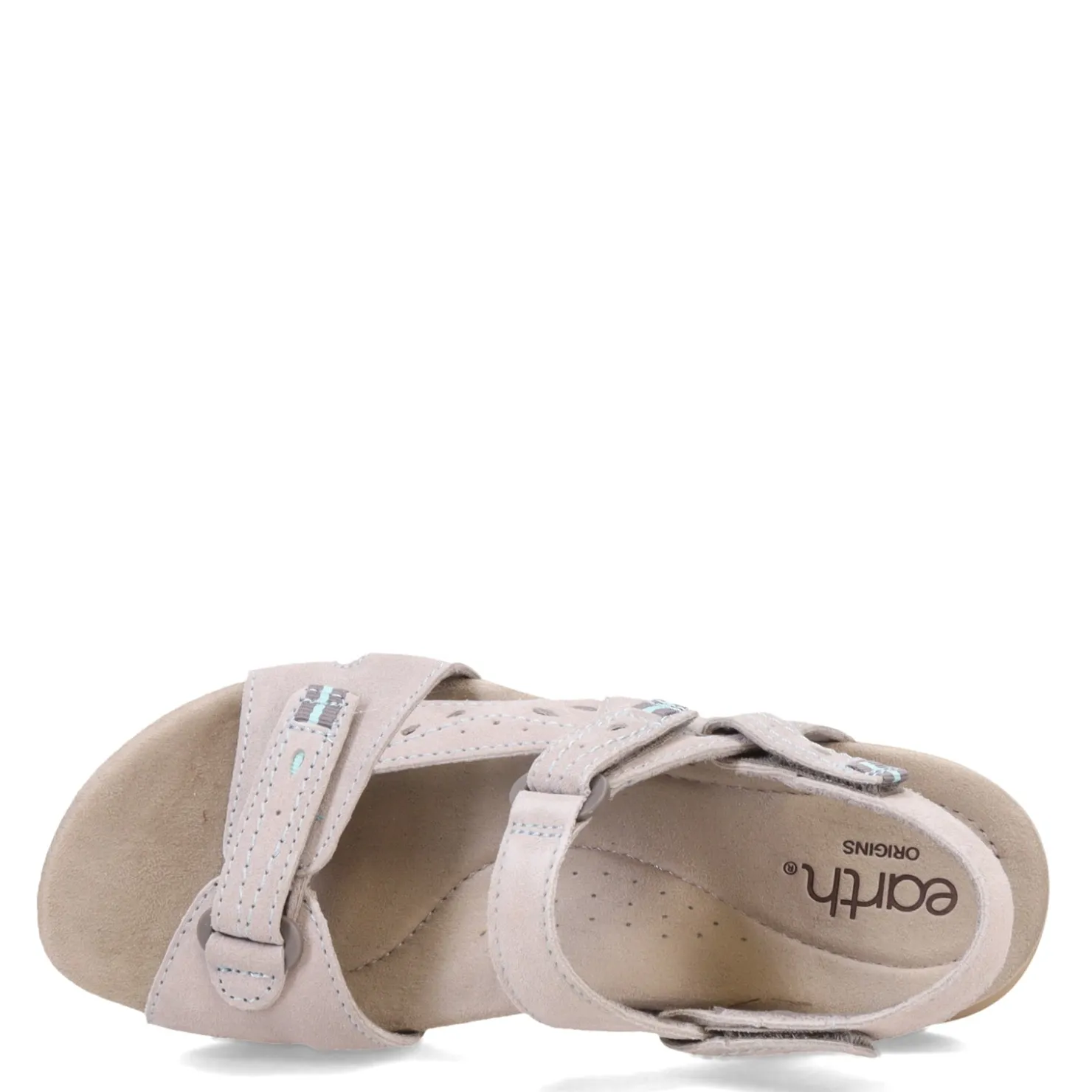 Footbed Sandals*Earth Origins Women's , Sophie Sandal Medium Grey