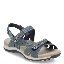 Footbed Sandals*Earth Origins Women's , Sophie Sandal Medium Blue