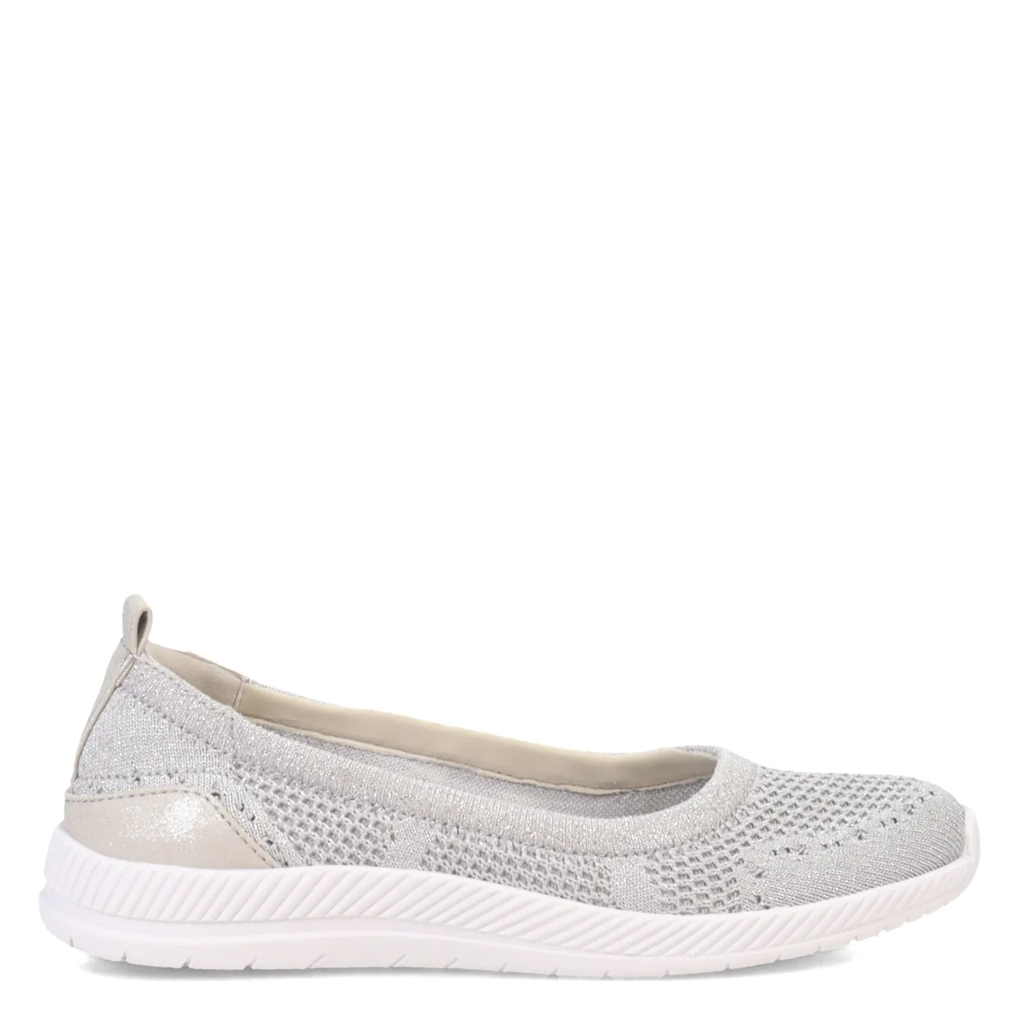 Walking*Easy Spirit Women's , Glitz 2 Slip-On Silver