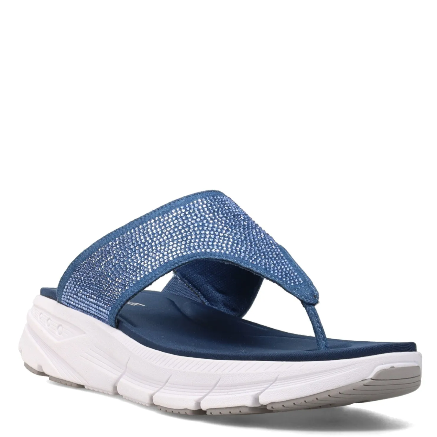 Flip Flops*Easy Spirit Women's , Moon Emove Sandal Dark Blue