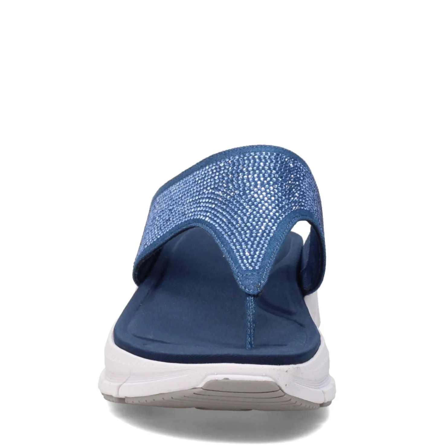 Flip Flops*Easy Spirit Women's , Moon Emove Sandal Dark Blue