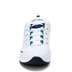 Walking*Easy Spirit Women's , Romy Walking Shoe White Navy Green