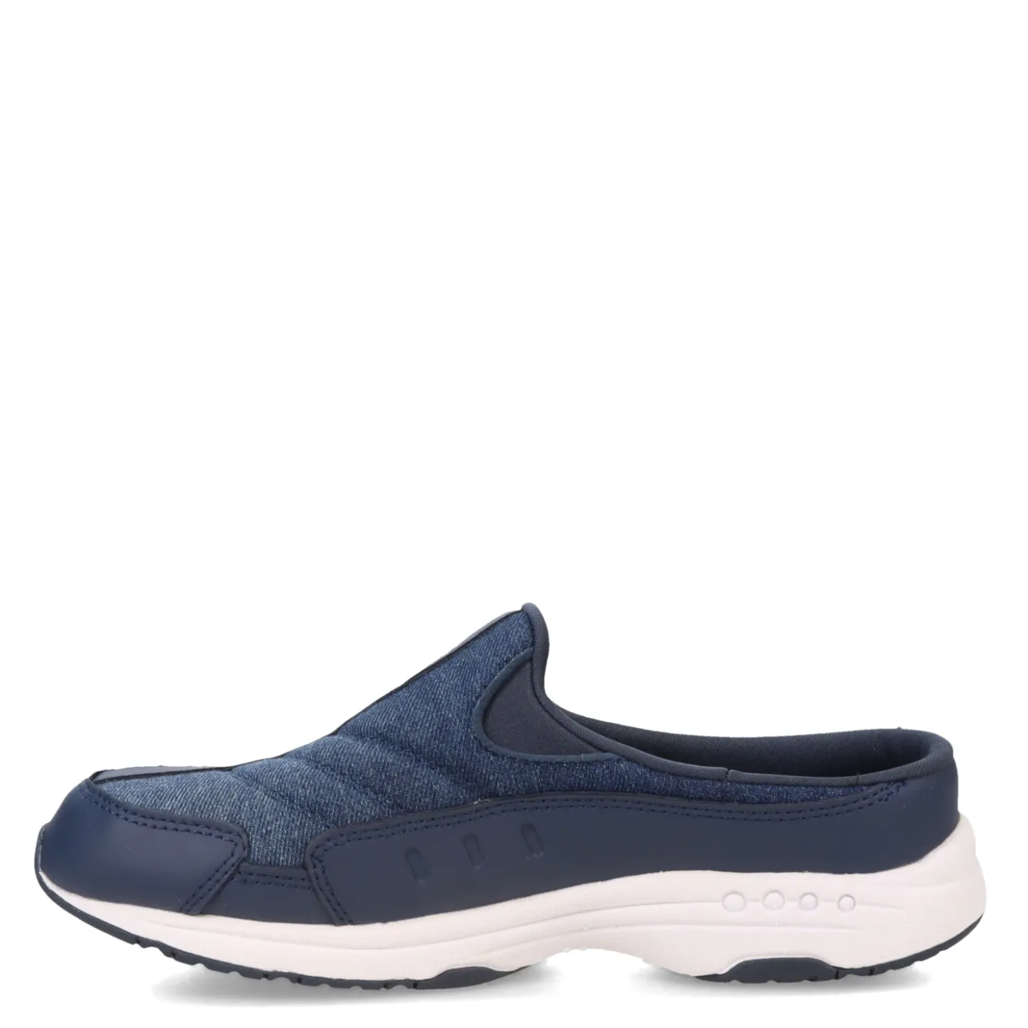 Walking*Easy Spirit Women's , Traveltime Classic Clog Dark Navy Blue Multi