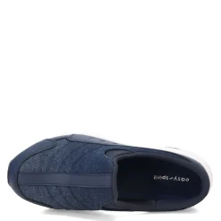 Walking*Easy Spirit Women's , Traveltime Classic Clog Dark Navy Blue Multi