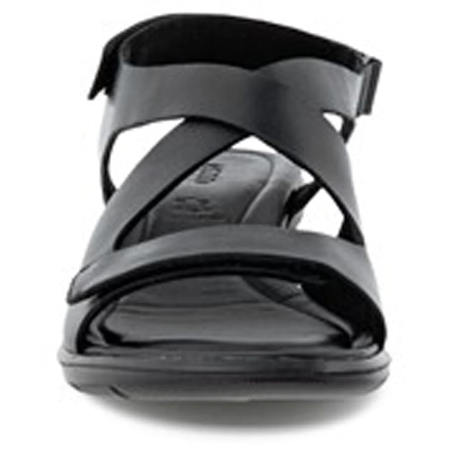 Wedges*ECCO Women's , Felicia Cross Sandal Black