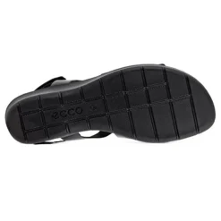 Wedges*ECCO Women's , Felicia Cross Sandal Black