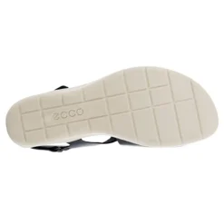 Wedges*ECCO Women's , Felicia Cross Sandal Blue