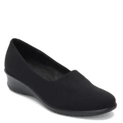 Wedges*ECCO Women's , Felicia Stretch Slip On Black