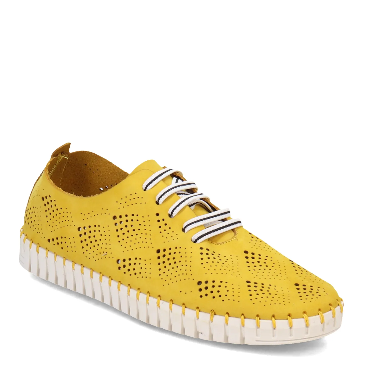 Fashion & Street*Eric Michael Women's , Annie Sneaker Yellow