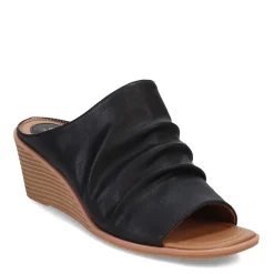 Wedges*Eurosoft by Sofft Women's , Gilby Sandal Black